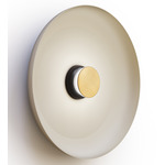 Totem Color-Select Metal Wall /Ceiling Ceiling Light - Matte Black / Brass / White