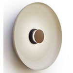 Totem Color-Select Metal Wall /Ceiling Ceiling Light - Matte Black / Walnut / White