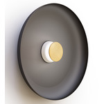 Totem Color-Select Metal Wall /Ceiling Ceiling Light - Matte White / Brass / Black