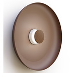 Totem Color-Select Metal Wall /Ceiling Ceiling Light - Matte White / Walnut / Espresso