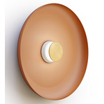 Totem Color-Select Metal Wall /Ceiling Ceiling Light - Matte White / Brass / Terracotta