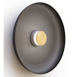 Totem Color-Select Metal Wall /Ceiling Ceiling Light - Matte Gray / Brass / Black