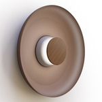 Totem Color-Select Metal Wall /Ceiling Ceiling Light - Matte Gray / Walnut / Espresso