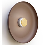 Totem Color-Select Metal Wall /Ceiling Ceiling Light - Matte Gray / Brass / Espresso