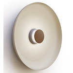 Totem Color-Select Metal Wall /Ceiling Ceiling Light - Matte Gray / Walnut / White