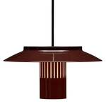 Lille 24 Pendant - Black Red