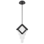 Behold Color-Select Pendant - Black / Optic Crystal