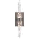 Pickwick Color-Select Wall Sconce - Antique Nickel / Optic Haze Quartz