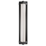Bertram Color-Select Outdoor Wall Light - Black / Opal
