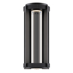 Gainey Indoor / Outdoor Color-Select Wall Light - Black / Optic Crystal