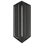 Outlook Color-Select Outdoor Wall Light - Black / Optic Crystal