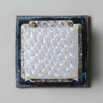 Field Square Mini Warm Dim Wall Sconce - Obsidian / Prism Polycarbonate