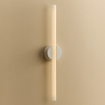 Kilter 2.0 Wall Sconce - White Canopy / Gloss White Plate / Frosted