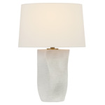 Zorin Table Lamp - Rippling Snow / Wheat Linen