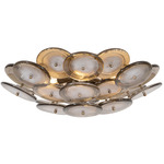 Wassama Ceiling Light - Patina Brass / Bronze