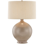 Dunsmuir Table Lamp - Cashmere / Grasscloth