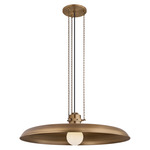 Rainhill Pendant - Patina Brass