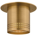 Berg Ceiling Light - Patina Brass