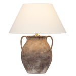 Acton Table Lamp - Kiln Ash / Off White