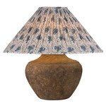 Calabria Gathered Taper Table Lamp - Rustco / Bloom Slate