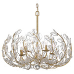 Bridget Chandelier - Soft Gold / Clear