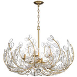 Bridget Chandelier - Soft Gold / Clear
