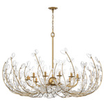 Bridget Chandelier - Soft Gold / Clear