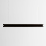 Beaufort M2 Linear Pendant - Black Oak