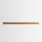 Beaufort M2 Linear Pendant - Natural Oak