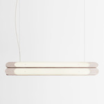Beaufort R5 Linear Pendant - White Oak / Cream Cord