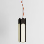 Beaufort R5 Vertical Pendant - Black Oak / Burnt Orange Cord