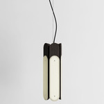 Beaufort R5 Vertical Pendant - Black Oak / Black Cord