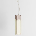 Beaufort R5 Vertical Pendant - White Oak / Cream Cord
