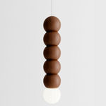 Stala Pendant - Walnut / White