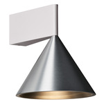 Apollo 14 Wall Sconce - Turtle Dove / Aluminum