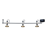 Blend 100 Ceiling Light - Brass / Jet Black