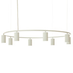 Donna Circle 100 Pendant - Linen