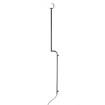 Mobil 150 Plug-In Wall Sconce - Black / Opal