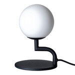 Mobil 18 Table Lamp - Black / Opal