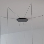 Stick System Side-Feed Multi Light Canopy - Black