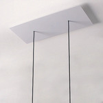 Stick System Rectangular Canopy - White