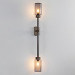 Farol Single Wall Sconce - Dark Bronze / Smoke