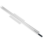MicroTrack Groove Ceiling 48VDC 1-Circuit Power Feed - Matte White