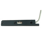 MicroTrack Suspension 48VDC 1-Circuit Power Feed Connector - Black