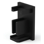 MicroTrack 48VDC 1-Circuit Suspension End Cap - Black