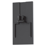 MicroTrack Groove Suspension 48VDC 1-Circuit End Cap - Black