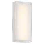 Porto Outdoor Wall Light - White / Frosted