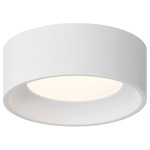 Bongo Color-Select Ceiling Flush Light - White / Acrylic