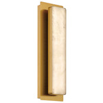 Ada Color-Select Wall Sconce - Antique Brushed Brass / Alabaster