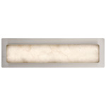 Ada Color-Select Wall Sconce - Brushed Steel / Alabaster